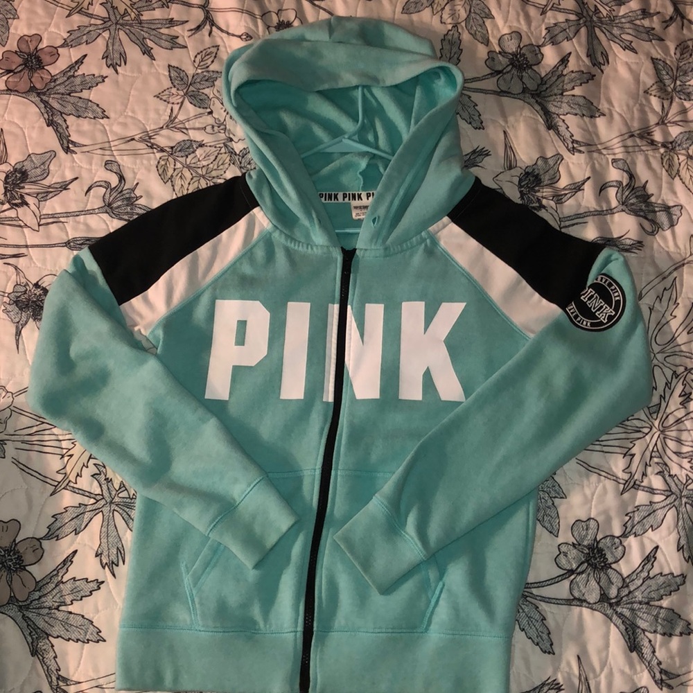Turquoise Victoria’s Secret PINK jacket